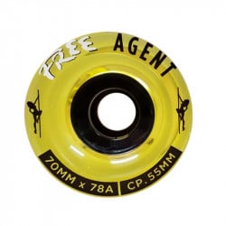 Free Wheels Agent 70mm 78A Longboard Roues
