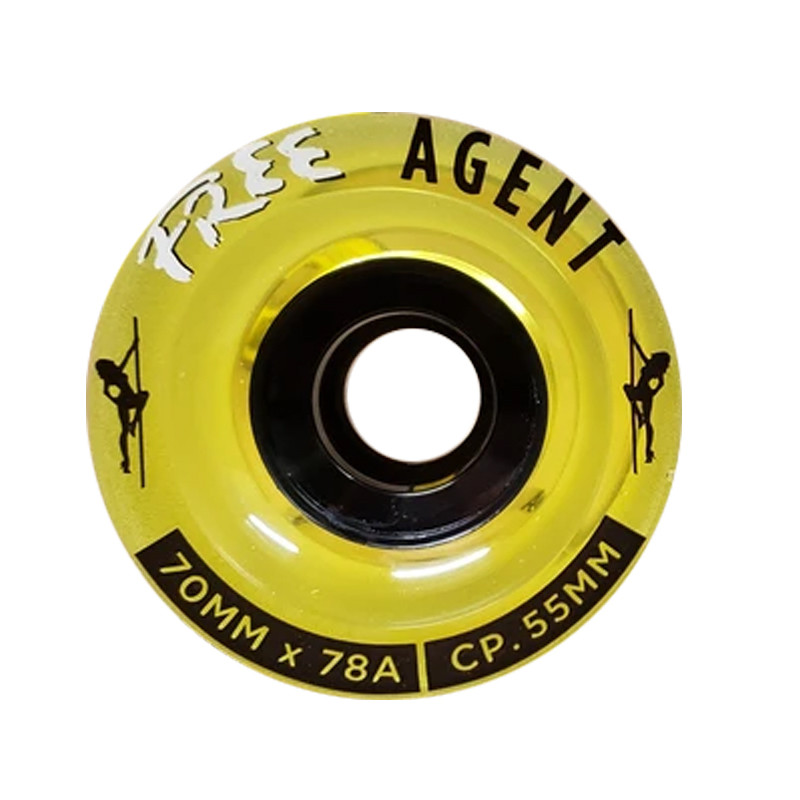 Free Wheels Agent 70mm 78A Longboard Wheels