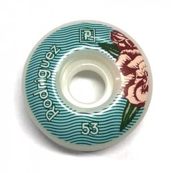 Primitive Rodriguez Synthesis Teal 53mm Skateboard Wheels