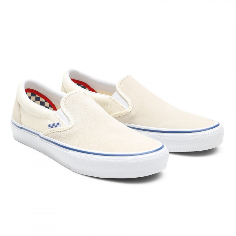 Vans Skate Slip-On Schoenen Kleur Off White Schoenen Maat Heren US 9