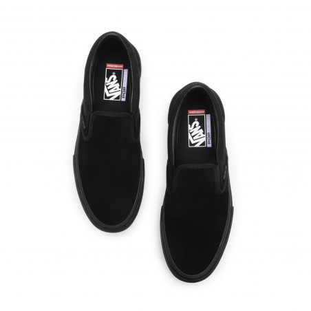 Vans Skate Slip-On Shoes Color Black/Black Shoes Size Men US 8