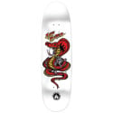 Black Label Reuter Snake & Rat White 9.25" Skateboard Deck