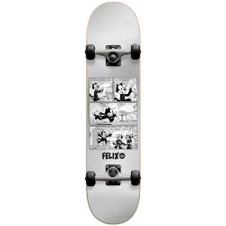 Darkstar Felix News First Push Silver 4 7.875" Skateboard Complete