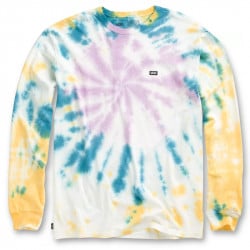 Vans Off The Wall Classic Spiral Tie Dye Long Sleeve T-shirt
