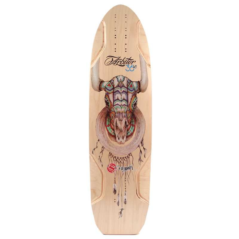 Original Arbiter 36 KT Longboard Deck