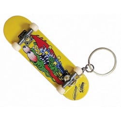 Santa Cruz Slasher Fingerboard Keychain