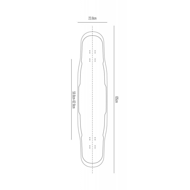 Luca Ballar MP Longboard Deck