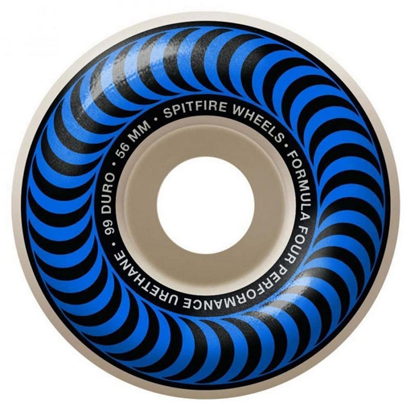 Spitfire Formula Four Classic Blue 56mm 99DU Skateboard Wheels