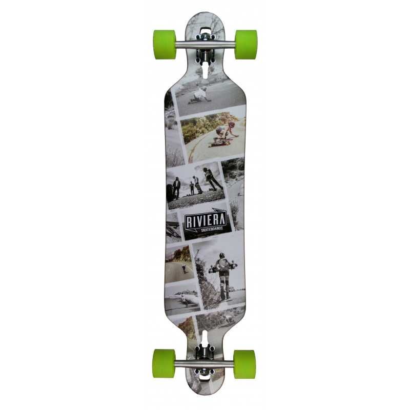 Riviera Ride Free Drop Through - Longboard Complete Riviera Ride Free Drop Through - Longboard Complete