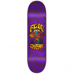 Flip Penny Loveshroom Stained Purple 8.13" Skateboard Deck