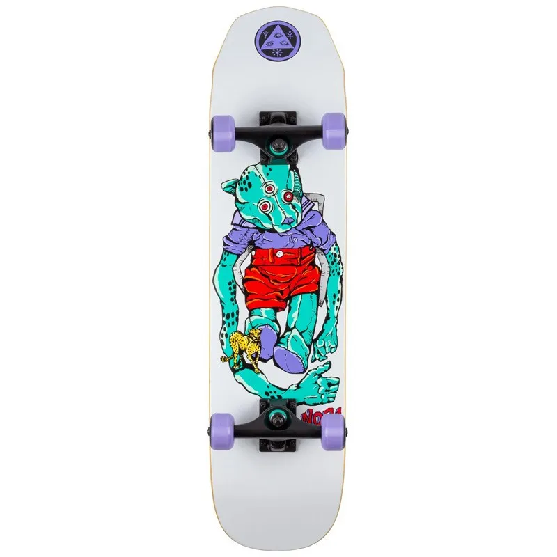 Welcome Nora Teddy on Scaled Down Wicked Princess 7.75" Skateboard Complete