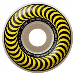 Spitfire Formula Four Classic Yellow 55mm 99DU Skateboard Wheels