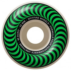 Spitfire Formula Four Classic Green 52mm 99DU Skateboard Roues