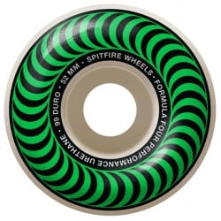 Spitfire Formula Four Classic Green 52mm 99DU Skateboard Wheels