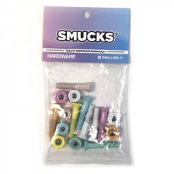 Smucks Pastel Painted 1" Philips Skateboard Hardware