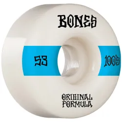 Bones 100's 14 V4 Wide 100A 53mm Skateboard Ruedas