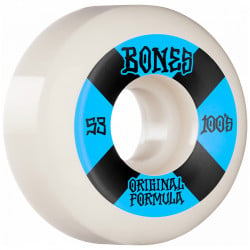 Bones 100's 4 V5 Sidecut 100A 53mm Skateboard Wheels
