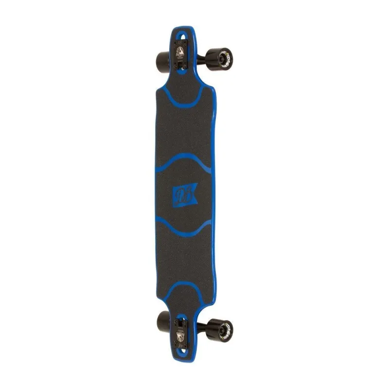 DB Longboards Paradigm Blue & Gold 41" Longboard Complete