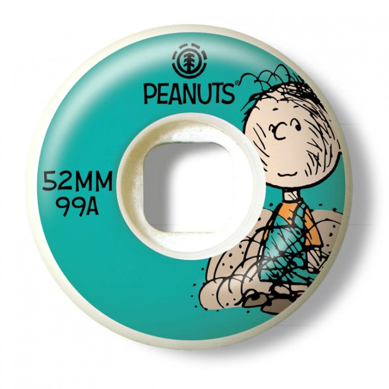 Element Peanuts Squad 99A 52mm Skateboard Wheels Element Peanuts Squad 99A 52mm Skateboard Wheels