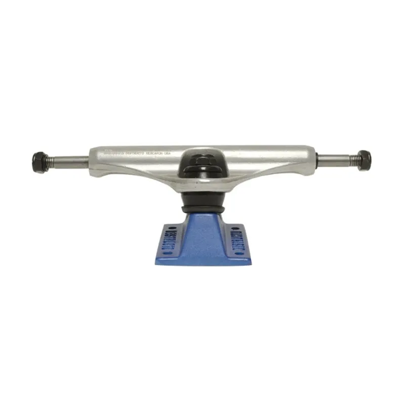 Destructo D2 LITE Raw/Blue Mid 5.75 Skateboard Truck
