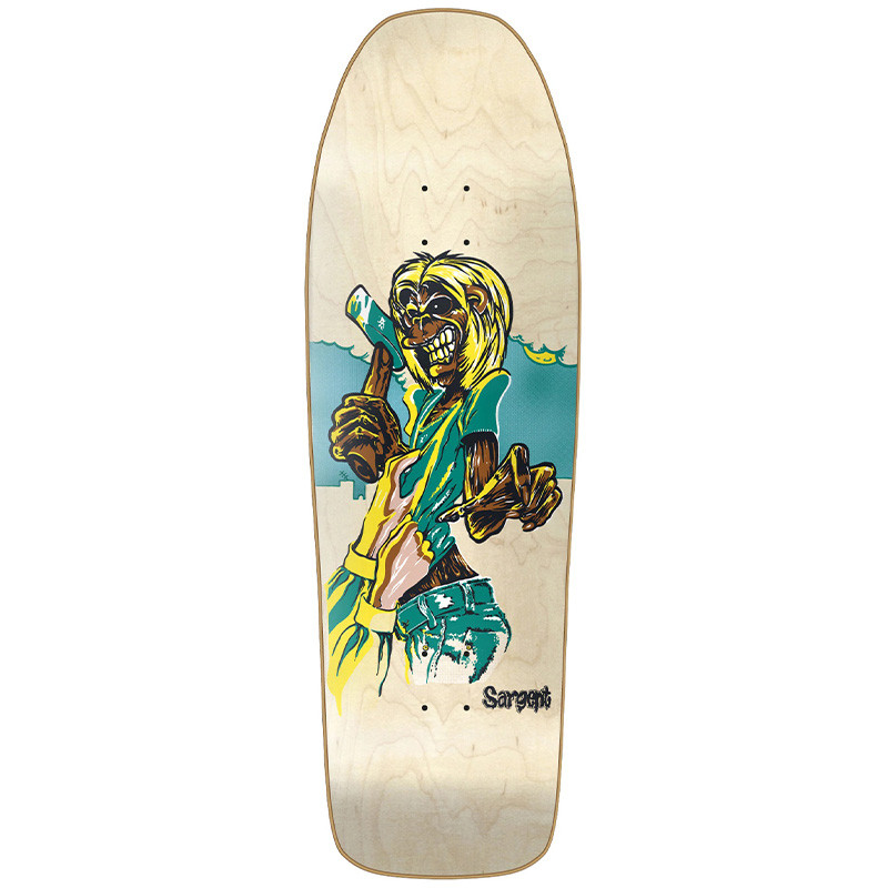 New Deal Sargent Killers Screen Printed 32" Old School Deck New Deal Sargent Killers Screen Printed 32" Old School Deck