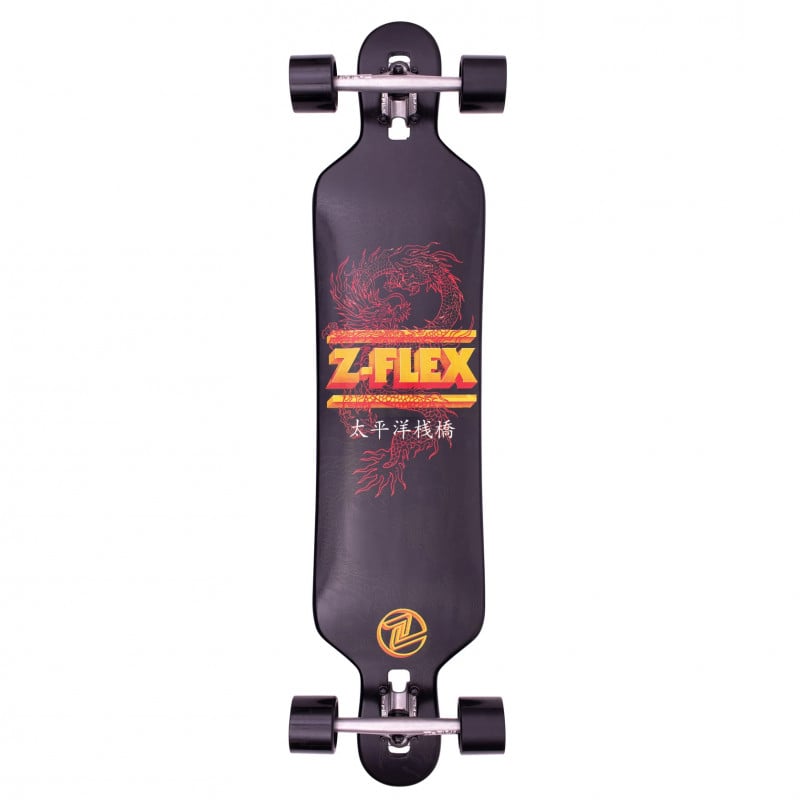 Z-Flex Drop Through 41" Longboard Complete