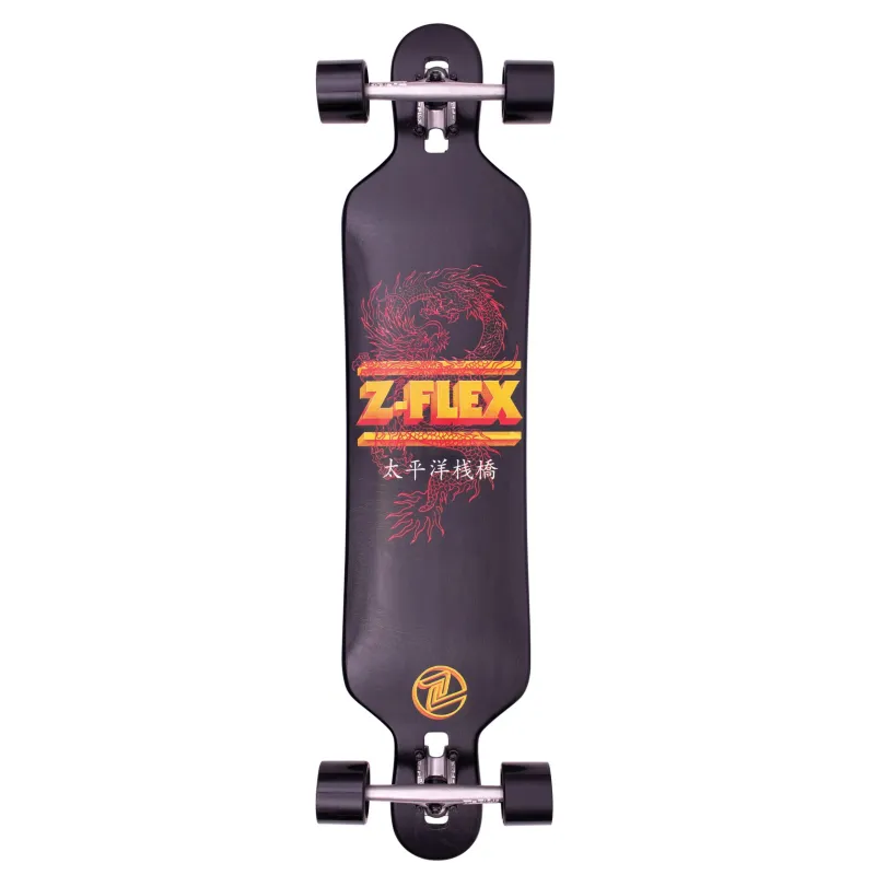 Z-Flex Drop Through 41" Longboard Complete