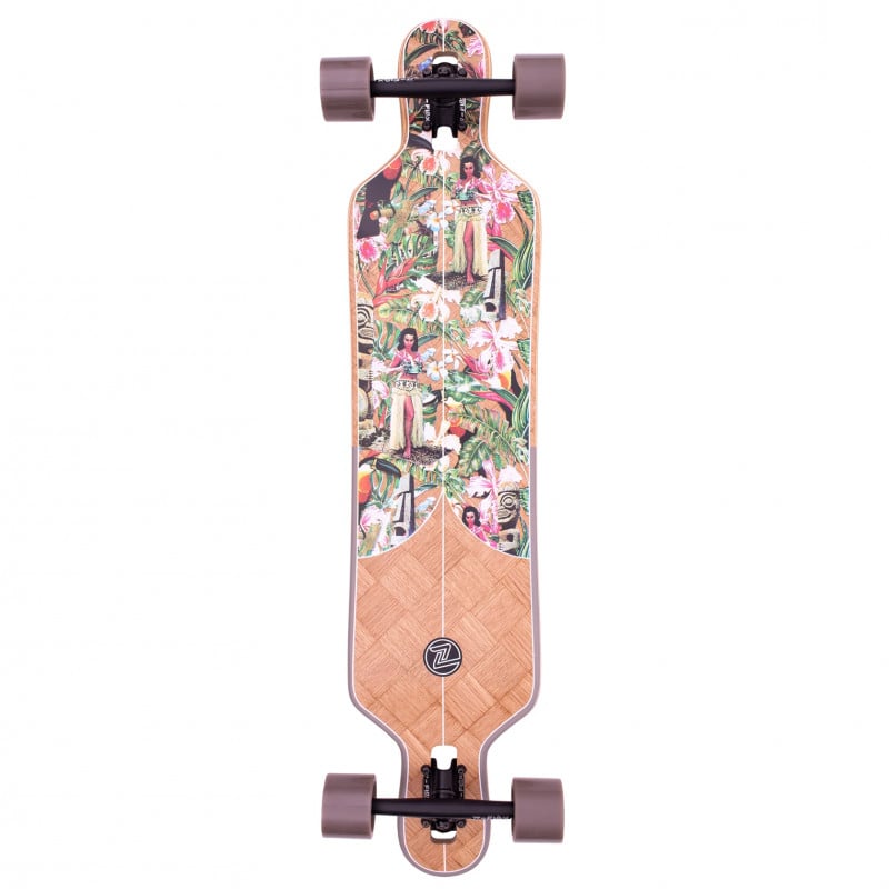 Z-Flex Drop Through 41" Longboard Complete