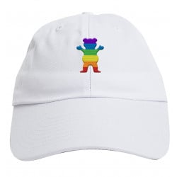 Grizzly Pride Bear Dad Hat