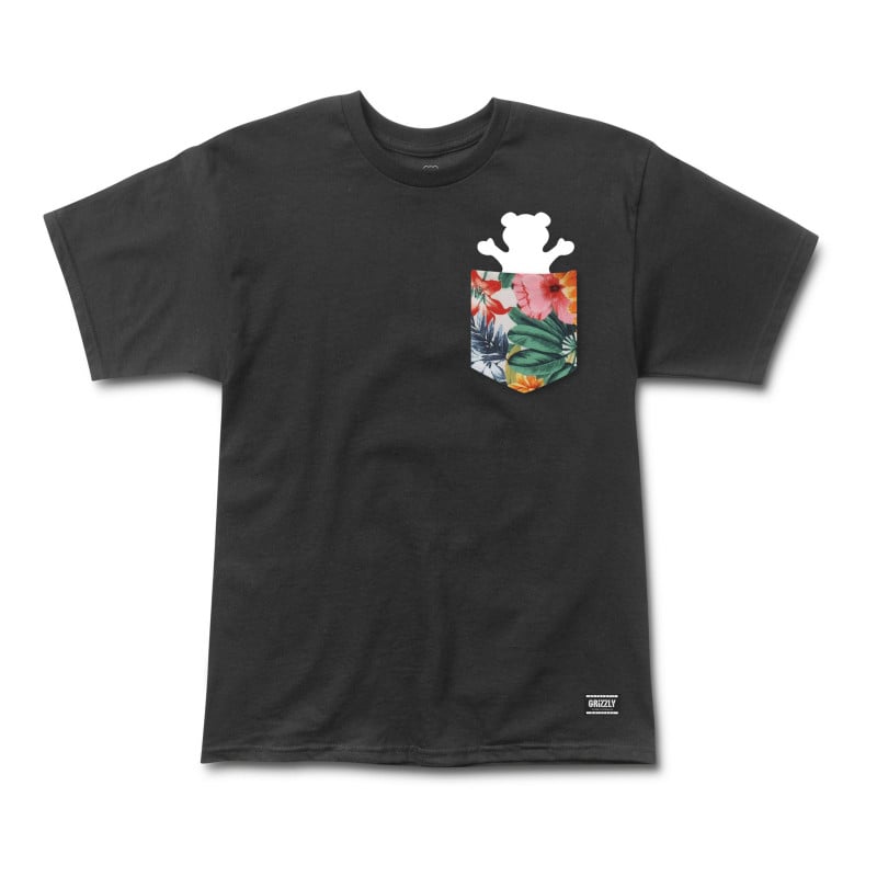 Grizzly Botanical Pocket T-Shirt Grizzly Botanical Pocket T-Shirt