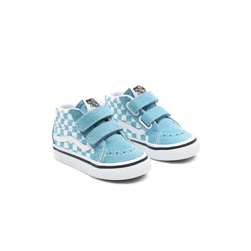 Vans Sk8-Mid Reissue V Checkerboard Toddler Shoes
