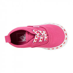 Vans Authentic Elastic Lace Heart Foxing Toddler Chaussures