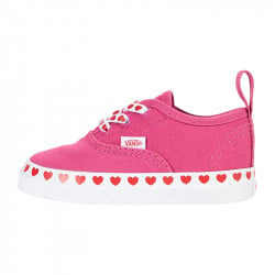Vans Authentic Elastic Lace Heart Foxing Toddler Chaussures