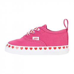 Vans Authentic Elastic Lace Heart Foxing Toddler Zapatillas