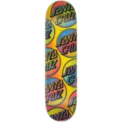 Santa Cruz Contra Allover Hard Rock Maple 8.25" Skateboard Deck