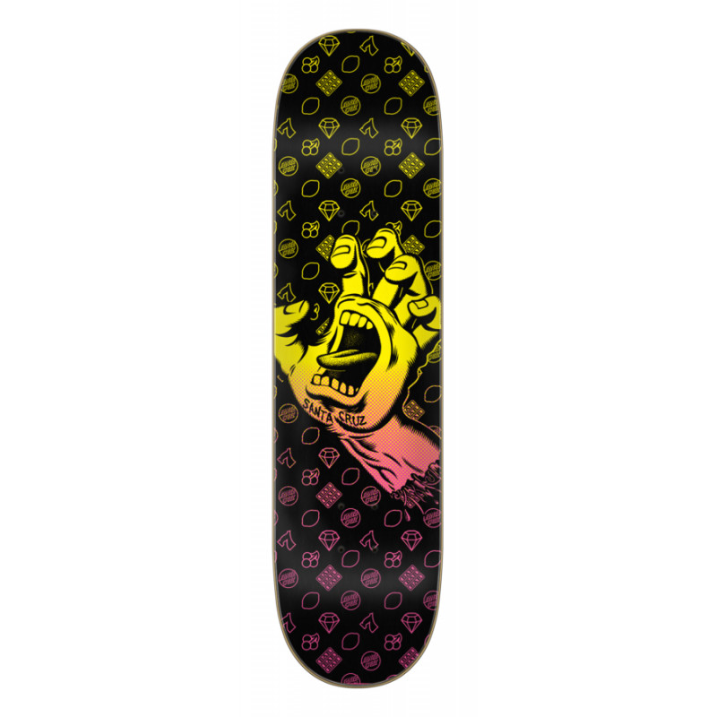 Santa Cruz Jackpot Hand Team 8.0" Skateboard Deck Santa Cruz Jackpot Hand Team 8.0" Skateboard Deck