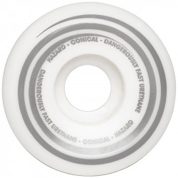 Hazard Radio Active Cs Conical White 58mm 101A Skateboard Wielen