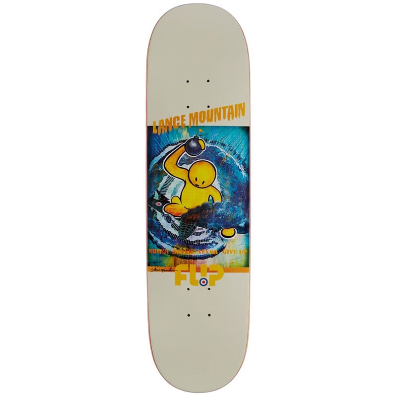 Flip Mountain Doughboy Cream 8.25" Skateboard Deck Flip Mountain Doughboy Cream 8.25" Skateboard Deck
