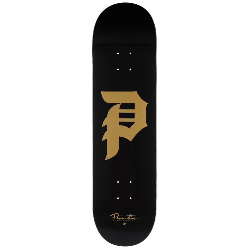 Primitive Dirty P Black 8.5" Skateboard Deck Primitive Dirty P Black 8.5" Skateboard Deck