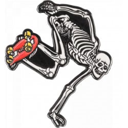 Powell-Peralta Lapel Skateboard Skeleton Pin