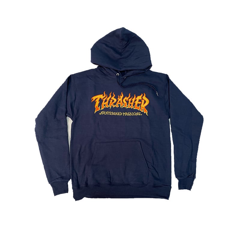 Thrasher Fire Logo Hoodie