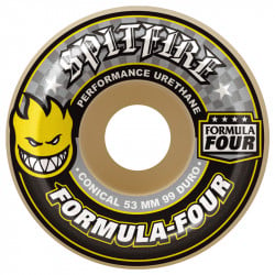 Spitfire Formula Four Conical 99DU 54mm Skateboard Wheels