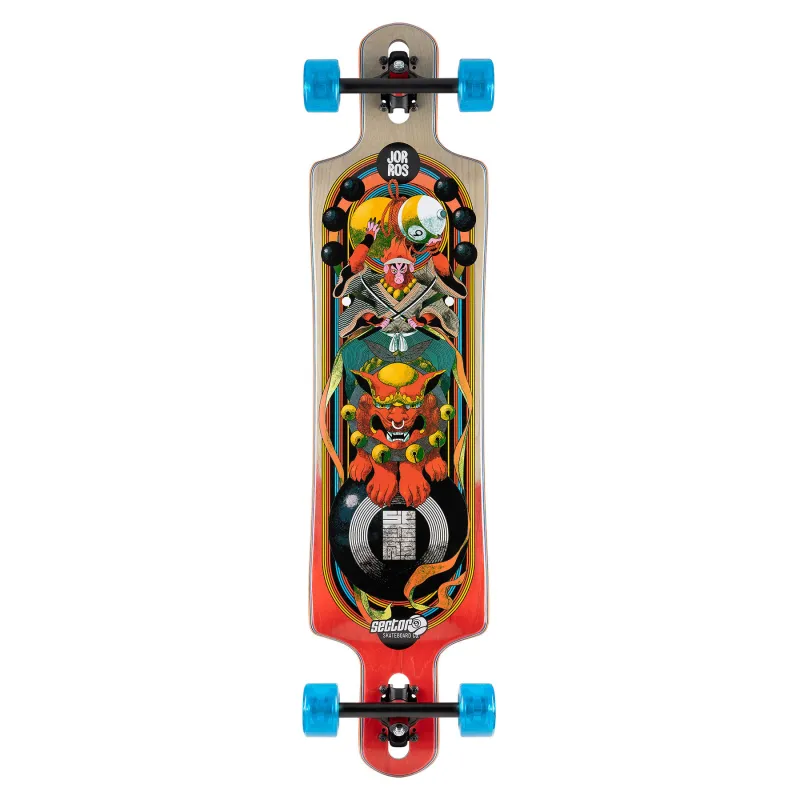 Sector 9 Paradiso Monkey King 41" Drop Through Longboard Complete