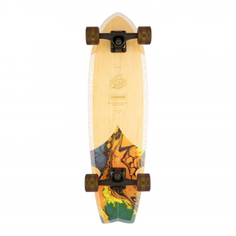 Arbor Groundswell Sizzler 31" Cruiser Skateboard Complete Arbor Groundswell Sizzler 31" Cruiser Skateboard Complete