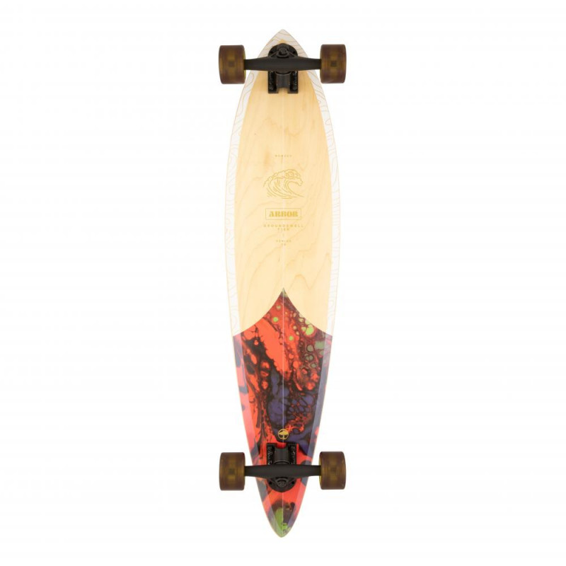 Arbor Groundswell Fish 37" Cruiser Skateboard Complete Arbor Groundswell Fish 37" Cruiser Skateboard Complete