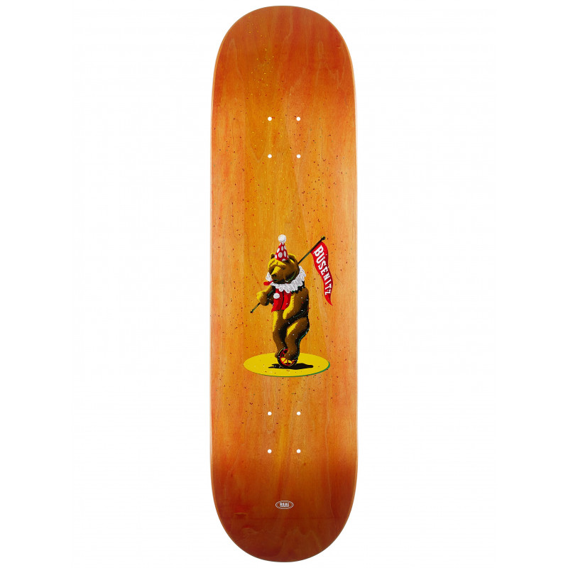 Real Busenitz Circus Bear 8.25" Skateboard Deck