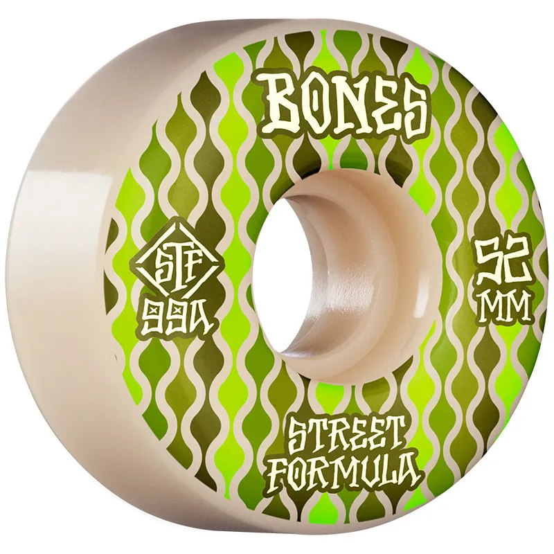 Bones STF Retros V2 Locks 52mm 99A Skateboard Wielen