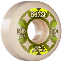 Bones STF Retros V5 Sidecut 55mm 99A Skateboard Ruedas