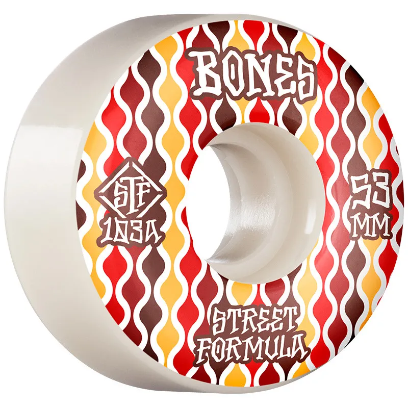 Bones STF Retros V2 Locks 53mm 103A Skateboard Wheels