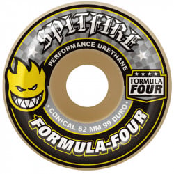 Spitfire Formula Four Conical 52mm 99DU Skateboard Wheels